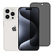 TUNIQ Box of 10 - TUNIQ iPhone 16 Pro ScreenProtector Privacy tempered glass - Transparant TUNIQ Box of 10 - TUNIQ iPhone 16 Pro ScreenProtector Privacy tempered glass - Transparant