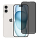 TUNIQ Box of 10 - TUNIQ iPhone 16 Plus Display Schutzglas - Privacy tempered glass - Transparent TUNIQ Box of 10 - TUNIQ iPhone 16 Plus Display Schutzglas - Privacy tempered glass - Transparent