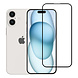 TUNIQ Box of 10 - TUNIQ iPhone 16 Plus ScreenProtector Tempered glass - Full cover - Transparant TUNIQ Box of 10 - TUNIQ iPhone 16 Plus ScreenProtector Tempered glass - Full cover - Transparant