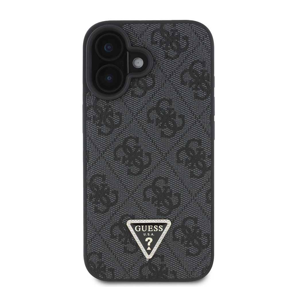 Guess Guess iPhone 16 Back-Cover hul - Magsafe IML crossbody cord - Schwarz Guess Guess iPhone 16 Back-Cover hul - Magsafe IML crossbody cord - Schwarz