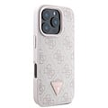 Guess Guess iPhone 16 Pro Max Back cover coque Magsafe IML crossbody cord - Rose