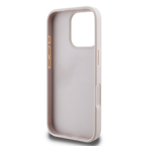 Guess Guess iPhone 16 Pro Max Back cover coque Magsafe IML crossbody cord - Rose