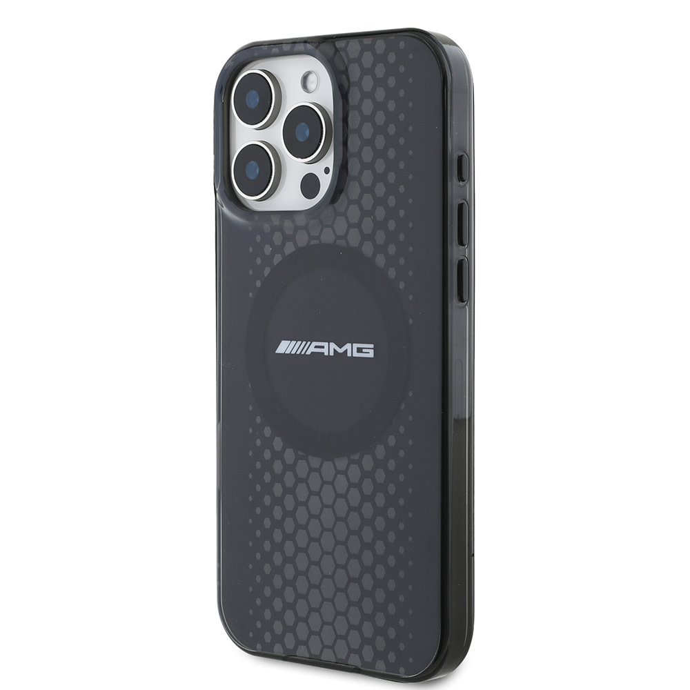AMG AMG iPhone 16 Pro Backcover hoesje Magsafe double layer - Zwart, foto 2 van 6