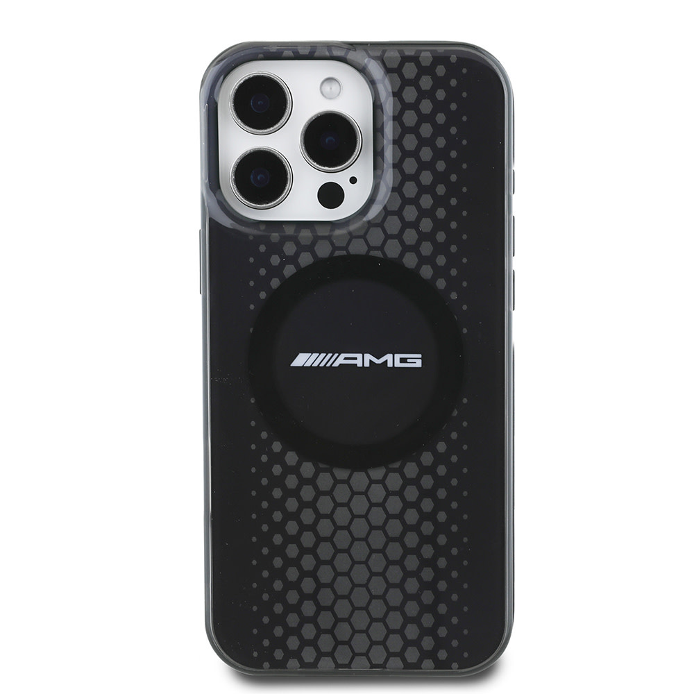 AMG AMG iPhone 16 Pro Backcover hoesje Magsafe double layer - Zwart, foto 4 van 6