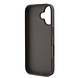 Guess Guess iPhone 16 Plus Backcover hoesje - 4G - Big Metal Logo - Bruin Guess Guess iPhone 16 Plus Backcover hoesje - 4G - Big Metal Logo - Bruin