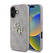 Guess Guess iPhone 16 Plus Backcover hoesje - 4G - Big Metal Logo - Roze Guess Guess iPhone 16 Plus Backcover hoesje - 4G - Big Metal Logo - Roze