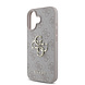 Guess Guess iPhone 16 Plus Backcover hoesje - 4G - Big Metal Logo - Roze Guess Guess iPhone 16 Plus Backcover hoesje - 4G - Big Metal Logo - Roze