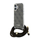 Guess Guess iPhone 16 Back-Cover hul - Crossbody cord - Braun Guess Guess iPhone 16 Back-Cover hul - Crossbody cord - Braun