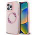 Guess iPhone 16 Pro Back cover coque Magsafe IML flowers wreath - Rose Guess iPhone 16 Pro Back cover coque Magsafe IML flowers wreath - Rose