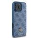 Guess Guess iPhone 16 Pro Backcover hoesje Magsafe 4G Small - Blauw Guess Guess iPhone 16 Pro Backcover hoesje Magsafe 4G Small - Blauw
