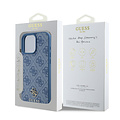 Guess Guess iPhone 16 Pro Backcover hoesje Magsafe 4G Small - Blauw