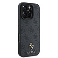 Guess Guess iPhone 16 Pro Backcover hoesje Magsafe 4G Small - Zwart