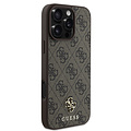 Guess Guess iPhone 16 Pro Back cover coque Magsafe 4G Small - Marron