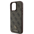 Guess Guess iPhone 16 Pro Back cover coque Magsafe 4G Small - Marron