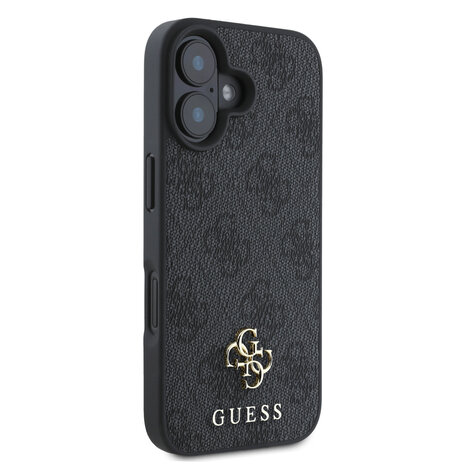 Guess Guess iPhone 16 Back cover case - Magsafe 4G Small - Black Guess Guess iPhone 16 Back cover case - Magsafe 4G Small - Black