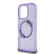 Guess Guess iPhone 16 Pro Max Back cover coque Magsafe IML flowers wreath - Violet Guess Guess iPhone 16 Pro Max Back cover coque Magsafe IML flowers wreath - Violet