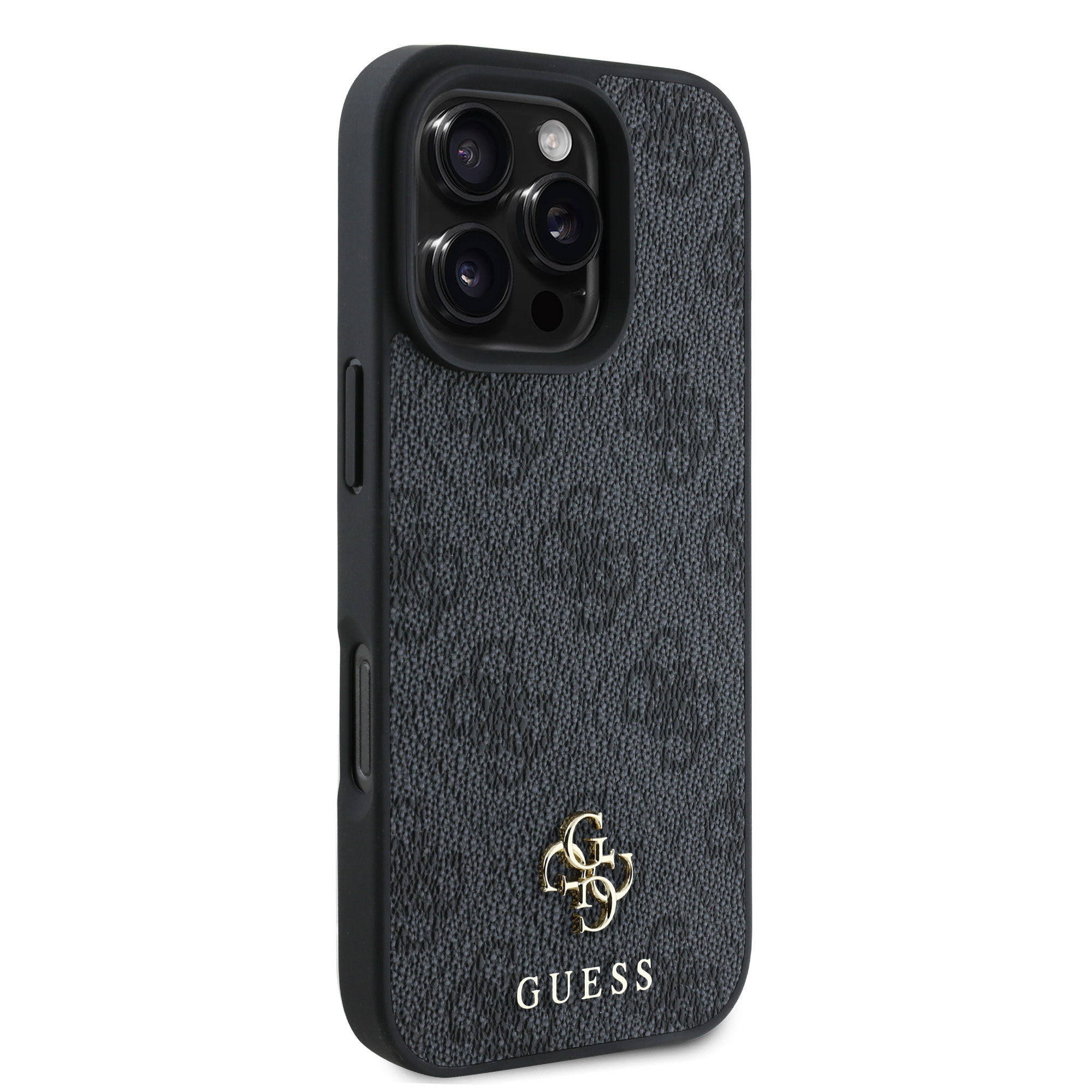 Guess Guess iPhone 16 Pro Max Backcover hoesje Magsafe 4G Small - Zwart, foto 4 van 6