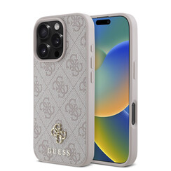 Guess iPhone 16 Pro Max Back cover case - Magsafe 4G Small - Pink
