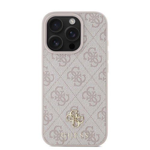 Guess Guess iPhone 16 Pro Max Back cover case - Magsafe 4G Small - Pink