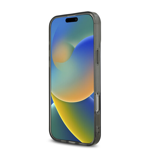 Guess Guess iPhone 16 Pro Max Back cover case - Magsafe IML Rhinestones - Black