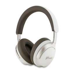 Guess Bluetooth Headphones - Metal Script - Brown