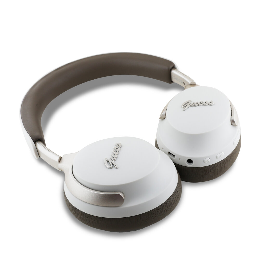 Guess Guess Bluetooth Headphones - Metal Script - Bruin Guess Guess Bluetooth Headphones - Metal Script - Bruin