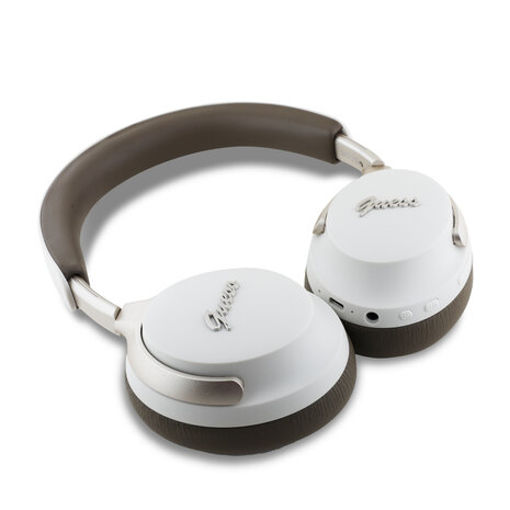 Guess Guess Bluetooth Headphones - Metal Script - Bruin Guess Guess Bluetooth Headphones - Metal Script - Bruin