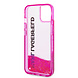 Karl Lagerfeld Karl Lagerfeld iPhone 14 & 13 Backcover hoesje - Liquid Glitter - Roze Karl Lagerfeld Karl Lagerfeld iPhone 14 & 13 Backcover hoesje - Liquid Glitter - Roze
