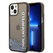 Karl Lagerfeld Karl Lagerfeld iPhone 14 Backcover hoesje - Liquid Glitter - Zwart Karl Lagerfeld Karl Lagerfeld iPhone 14 Backcover hoesje - Liquid Glitter - Zwart