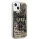 Karl Lagerfeld Karl Lagerfeld iPhone 14 & 13 Backcover hoesje - Liquid Glitter - Gatsby Ikonik - Zwart Karl Lagerfeld Karl Lagerfeld iPhone 14 & 13 Backcover hoesje - Liquid Glitter - Gatsby Ikonik - Zwart