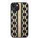 Karl Lagerfeld Karl Lagerfeld iPhone 14 Backcover hoesje - Stripe - Geel Zwart Karl Lagerfeld Karl Lagerfeld iPhone 14 Backcover hoesje - Stripe - Geel Zwart