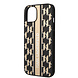 Karl Lagerfeld Karl Lagerfeld iPhone 14 Backcover hoesje - Stripe - Geel Zwart Karl Lagerfeld Karl Lagerfeld iPhone 14 Backcover hoesje - Stripe - Geel Zwart