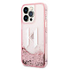 Karl Lagerfeld Karl Lagerfeld iPhone 14 Pro Max Backcover hoesje - Glitter KL Logo - Roze Karl Lagerfeld Karl Lagerfeld iPhone 14 Pro Max Backcover hoesje - Glitter KL Logo - Roze