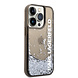 Karl Lagerfeld Karl Lagerfeld iPhone 14 Pro Max Backcover hoesje - Liquid Glitter - Zwart Karl Lagerfeld Karl Lagerfeld iPhone 14 Pro Max Backcover hoesje - Liquid Glitter - Zwart