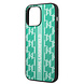 Karl Lagerfeld Karl Lagerfeld iPhone 14 Pro Max Backcover hoesje - Monogram Stripe - Groen Karl Lagerfeld Karl Lagerfeld iPhone 14 Pro Max Backcover hoesje - Monogram Stripe - Groen
