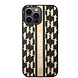 Karl Lagerfeld Karl Lagerfeld iPhone 14 Pro Max Backcover hoesje - Monogram Stripe - Zwart Karl Lagerfeld Karl Lagerfeld iPhone 14 Pro Max Backcover hoesje - Monogram Stripe - Zwart