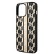 Karl Lagerfeld Karl Lagerfeld iPhone 14 Pro Max Backcover hoesje - Monogram Stripe - Zwart Karl Lagerfeld Karl Lagerfeld iPhone 14 Pro Max Backcover hoesje - Monogram Stripe - Zwart