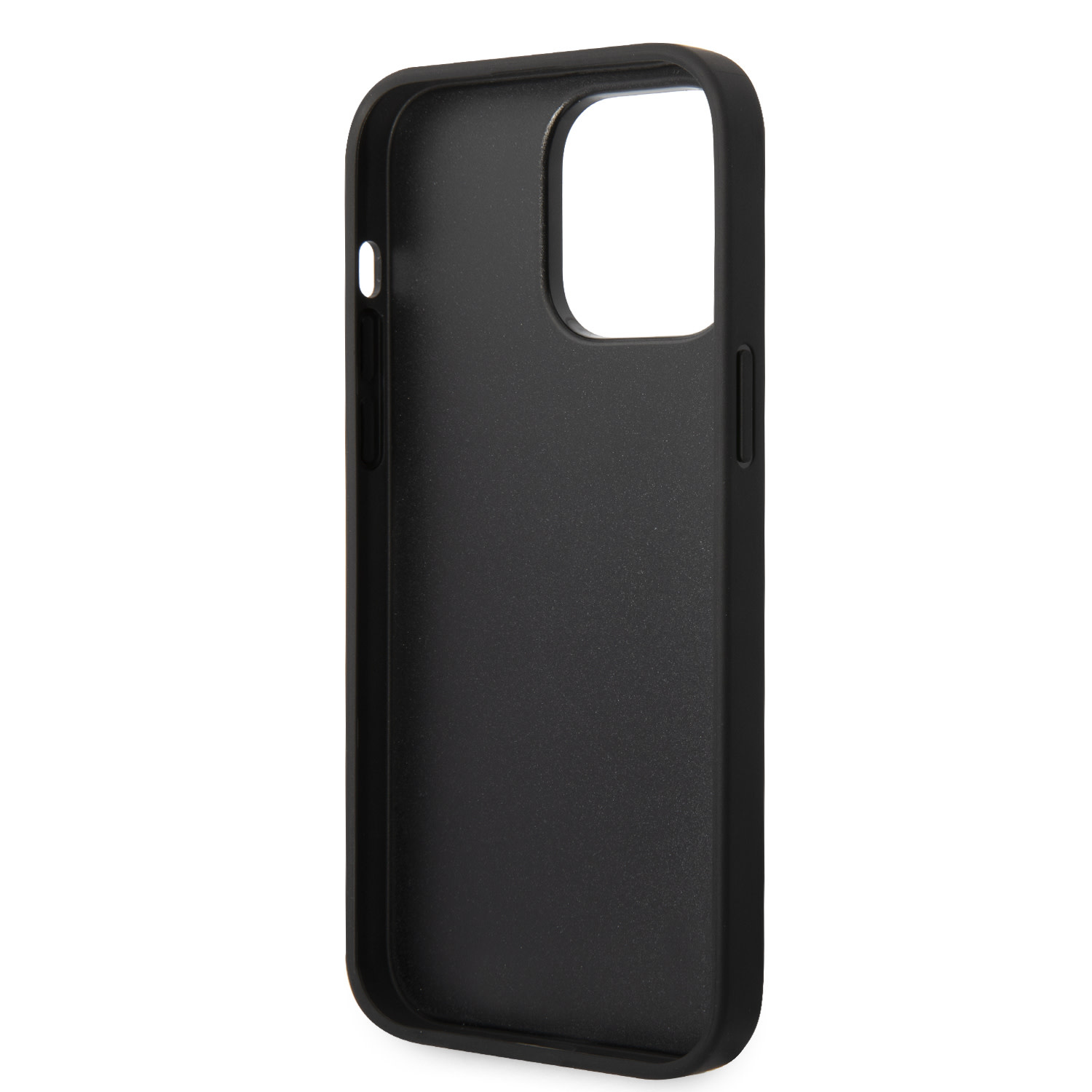 Karl Lagerfeld Karl Lagerfeld iPhone 14 Pro Max Backcover hoesje - Monogram Stripe - Zwart, foto 6 van 6