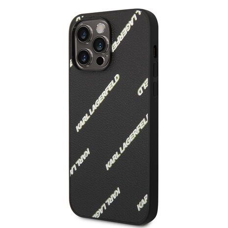 Karl Lagerfeld Karl Lagerfeld iPhone 14 Pro Max Back cover coque - Logomania - Noir Karl Lagerfeld Karl Lagerfeld iPhone 14 Pro Max Back cover coque - Logomania - Noir