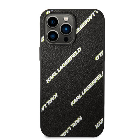 Karl Lagerfeld Karl Lagerfeld iPhone 14 Pro Max Back cover coque - Logomania - Noir Karl Lagerfeld Karl Lagerfeld iPhone 14 Pro Max Back cover coque - Logomania - Noir