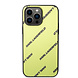 Karl Lagerfeld Karl Lagerfeld iPhone 14 Pro Max Backcover hoesje - Logomania - Geel Karl Lagerfeld Karl Lagerfeld iPhone 14 Pro Max Backcover hoesje - Logomania - Geel
