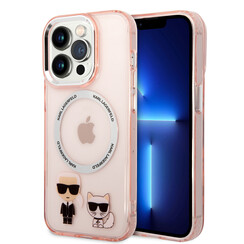 Karl Lagerfeld iPhone 14 Pro Back cover coque - Magsafe - K&C  Rose