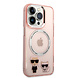 Karl Lagerfeld Karl Lagerfeld iPhone 14 Pro Back cover case - Magsafe - K&C Pink Karl Lagerfeld Karl Lagerfeld iPhone 14 Pro Back cover case - Magsafe - K&C Pink