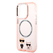 Karl Lagerfeld Karl Lagerfeld iPhone 14 Pro Back cover case - Magsafe - K&C Pink Karl Lagerfeld Karl Lagerfeld iPhone 14 Pro Back cover case - Magsafe - K&C Pink