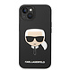 Karl Lagerfeld Karl Lagerfeld iPhone 14 Plus Backcover hoesje - Karl - Zwart Karl Lagerfeld Karl Lagerfeld iPhone 14 Plus Backcover hoesje - Karl - Zwart
