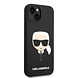Karl Lagerfeld Karl Lagerfeld iPhone 14 Plus Backcover hoesje - Karl - Zwart Karl Lagerfeld Karl Lagerfeld iPhone 14 Plus Backcover hoesje - Karl - Zwart