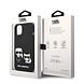 Karl Lagerfeld Karl Lagerfeld iPhone 14 Plus Backcover hoesje - Karl & Choupette - Zwart Karl Lagerfeld Karl Lagerfeld iPhone 14 Plus Backcover hoesje - Karl & Choupette - Zwart
