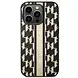 Karl Lagerfeld Karl Lagerfeld iPhone 14 Pro Back cover case - Monogram Stripe - Black Karl Lagerfeld Karl Lagerfeld iPhone 14 Pro Back cover case - Monogram Stripe - Black