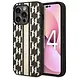 Karl Lagerfeld Karl Lagerfeld iPhone 14 Pro Back cover case - Monogram Stripe - Black Karl Lagerfeld Karl Lagerfeld iPhone 14 Pro Back cover case - Monogram Stripe - Black