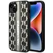 Karl Lagerfeld Karl Lagerfeld iPhone 14 Plus Backcover hoesje - Monogram Stripe - Zwart Karl Lagerfeld Karl Lagerfeld iPhone 14 Plus Backcover hoesje - Monogram Stripe - Zwart